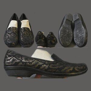 Dansko Olivia Bronze Snake 5601060200 Loafers Women’s Size US 8.5-9 EUR 39